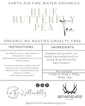 Blue Butterfly Pea Flower Tea - Earth.Air.Fire.Water Organics