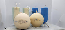 Pillar candles - Earth.Air.Fire.Water Organics