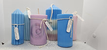 Pillar candles - Earth.Air.Fire.Water Organics