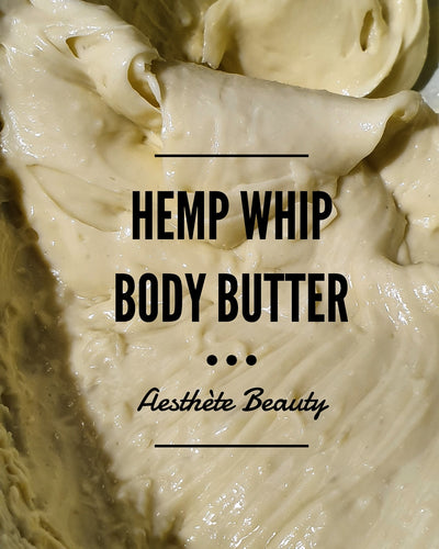 Hemp whip Body Butter - Earth.Air.Fire.Water Organics