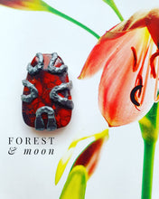 Red Jasper Pendant - "shielded Warrior" - Earth.Air.Fire.Water Organics